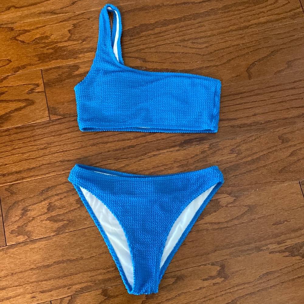 Blue bikini - size small